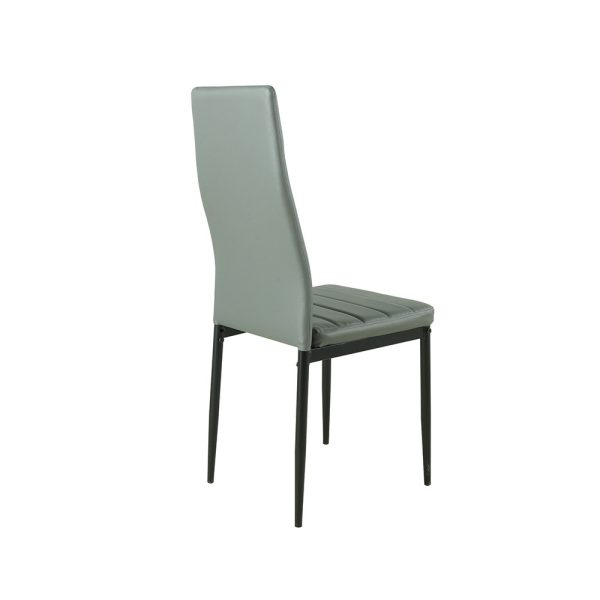 Verna 4+1 étkező garnitúra szürke-fekete - Image 7