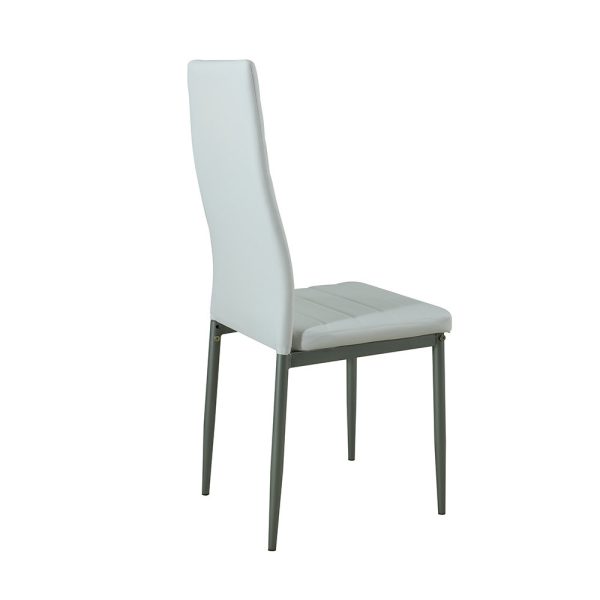 Verna 6+1 étkező garnitúra fehér-szürke - Image 8