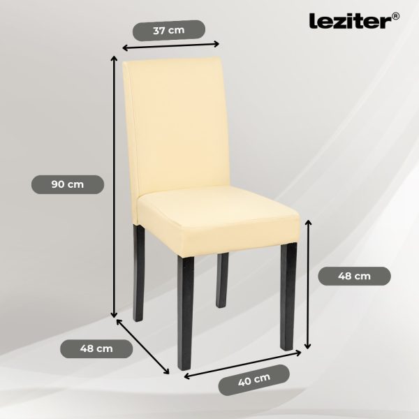 Mira 6+1 étkező garnitúra fehér-bézs - Image 3