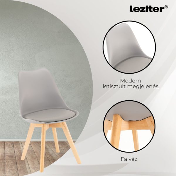Zara 6+1 étkező garnitúra szürke-fehér - LYET140F_DA232AG_6 - Image 6