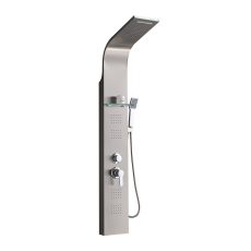 Alegro Silver hidromasszázs zuhanypanel, rozsdamentes acél - LZP-930