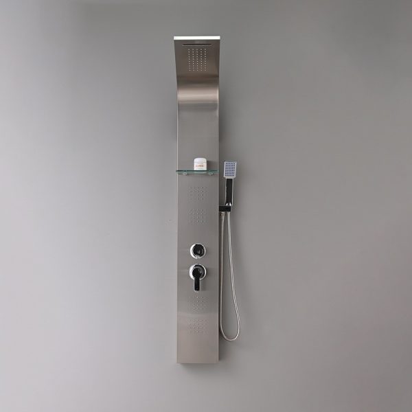 Alegro Silver hidromasszázs zuhanypanel, rozsdamentes acél - LZP-930 - Image 4