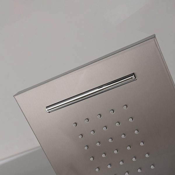 Alegro Silver hidromasszázs zuhanypanel, rozsdamentes acél - LZP-930 - Image 8