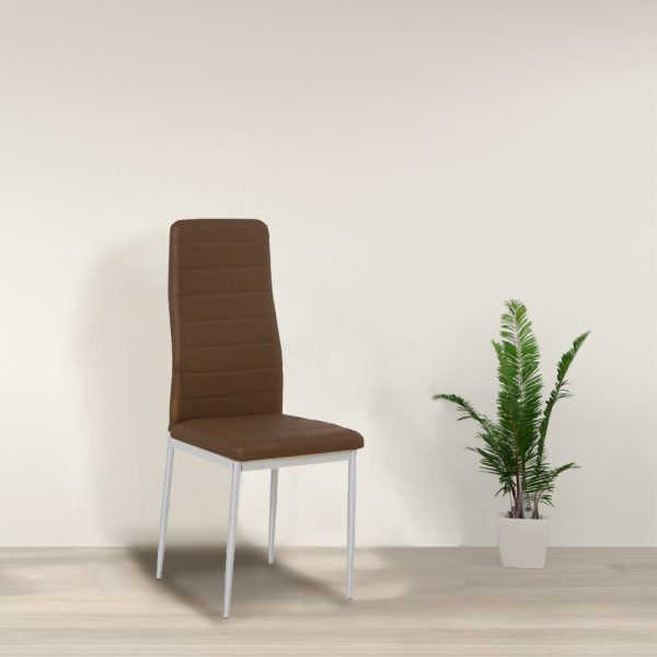 Tino NOVA Étkezőszék, barna színben - MDC-001-Brown - Image 2