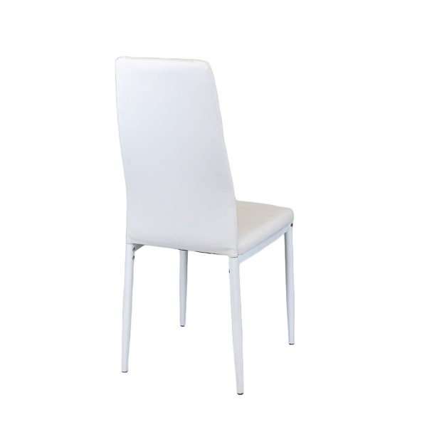 Tino NOVA Étkezőszék, fehér színben - MDC-001-White - Image 6