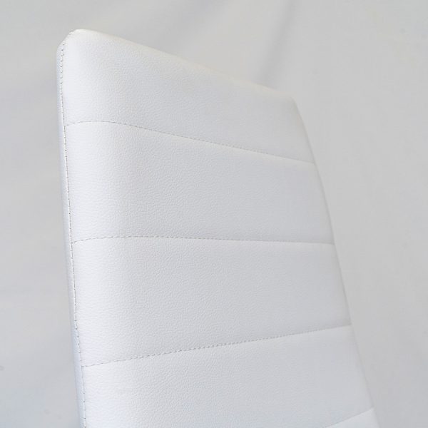 Tino NOVA Étkezőszék, fehér színben - MDC-001-White - Image 7