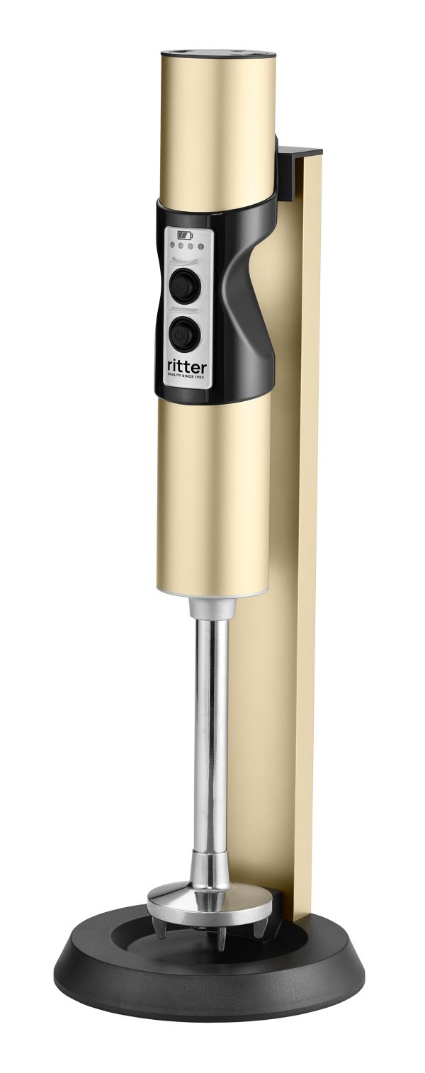 Ritter Vertico 7 szabadonálló vezeték nélküli akkumulátoros botmixer, light gold - 628-077 - Image 2