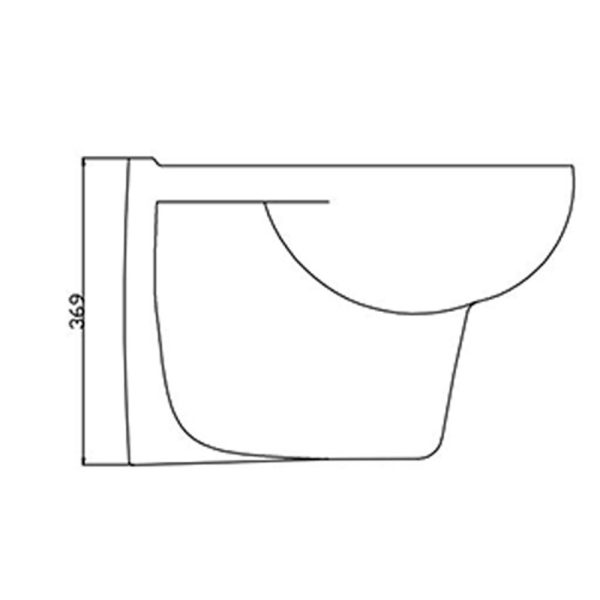 Roya fali WC ülőkével - Image 8