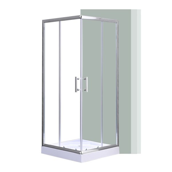 Spirit Clear 90x90 cm szögletes zuhanykabin, zuhanytálcával -SC90A_AKSZ90ZT - Image 7