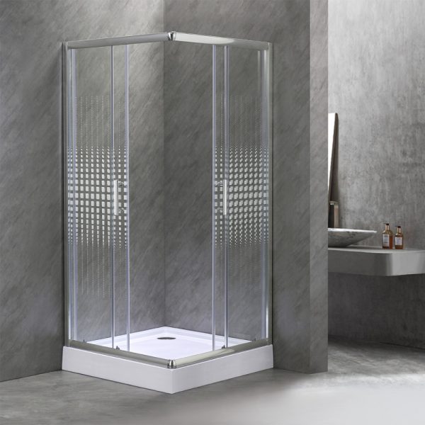 Spirit Mátrix 90x90 cm szögletes zuhanykabin, zuhanytálcával - SM90A_AKSZ90ZT - Image 4