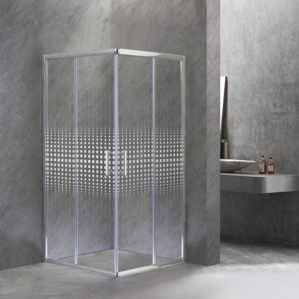 Spirit Mátrix 90x90 cm szögletes zuhanykabin zuhanytálca nélkül - SM90A - Image 2