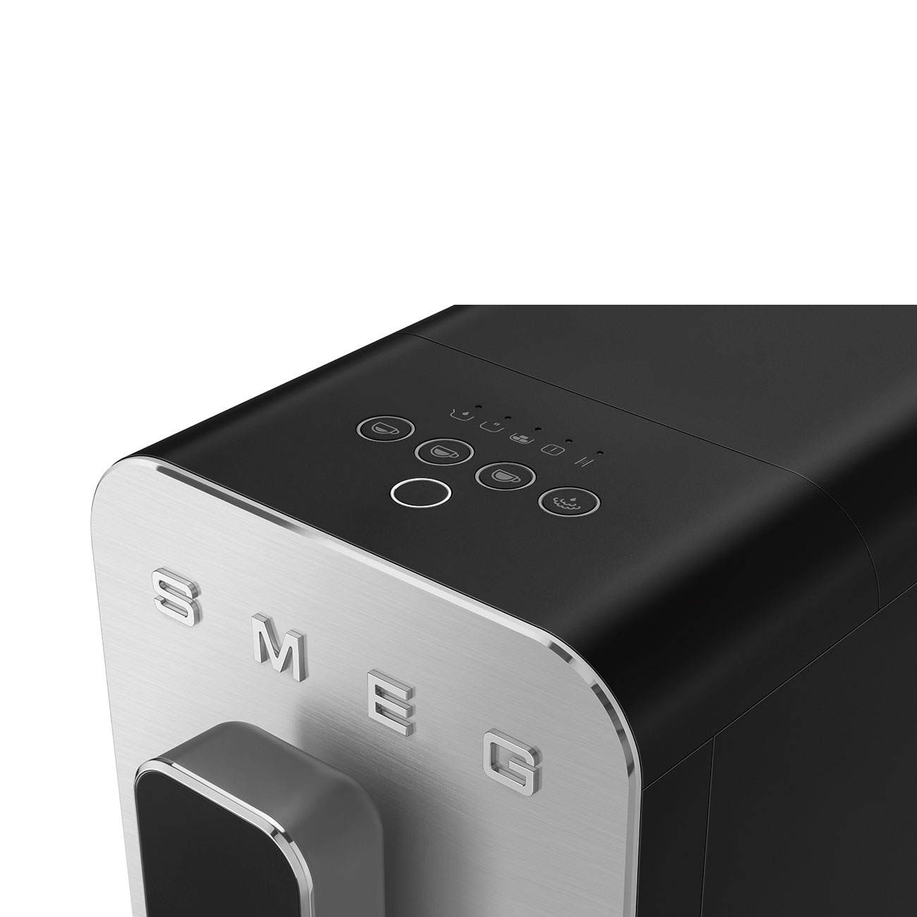 Smeg Retro Automata kávéfőző tejhabosítóval matt fekete - BCC12BLMEU - Image 5