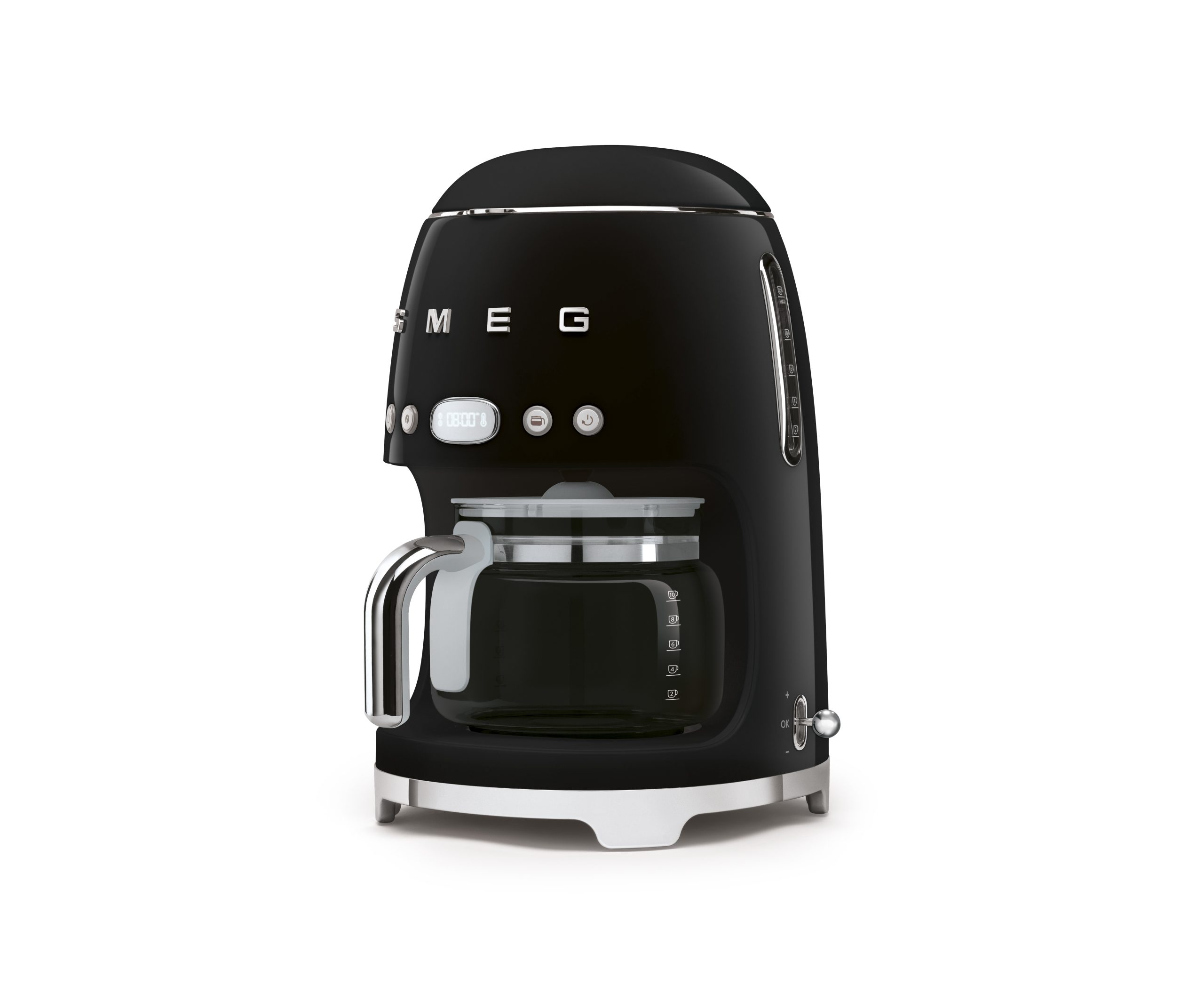 SMEG FILTERES KÁVÉFŐZŐ, retro, fekete - DCF02BLEU - Image 2