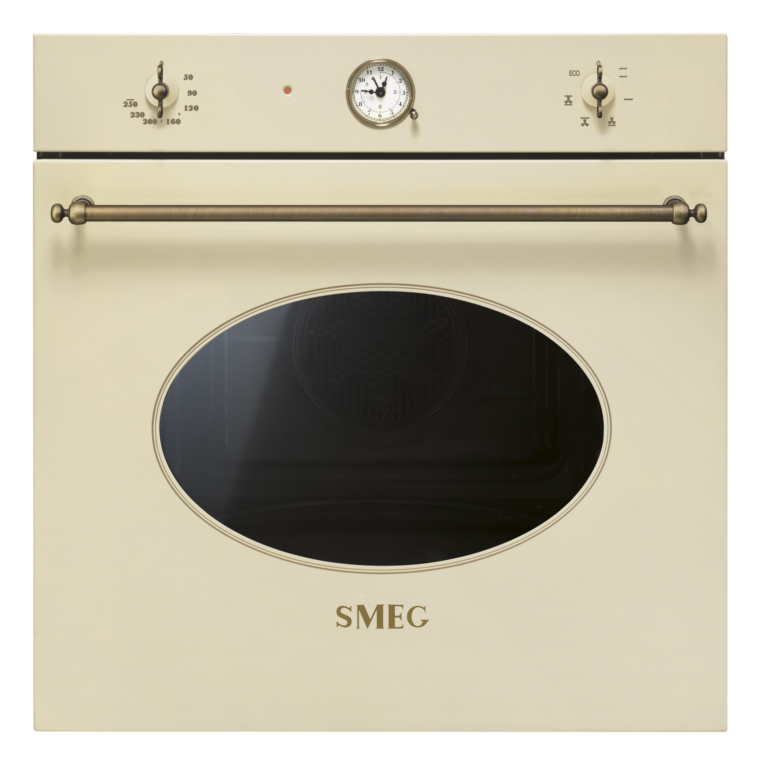 SMEG HŐLÉGKEVERÉSES SÜTŐ, Colonial design, 60 cm, analóg, bézs - SF800PO