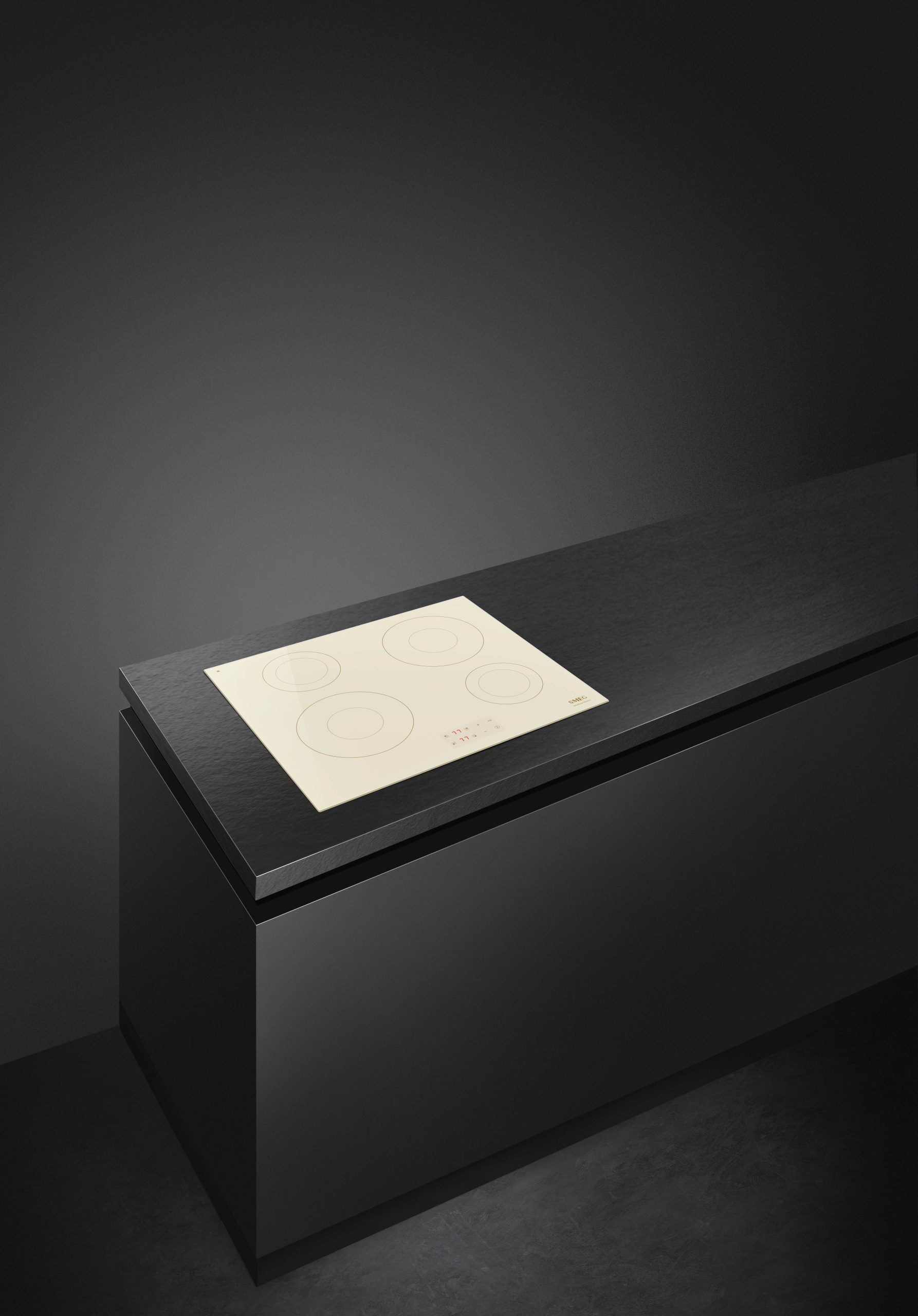 SMEG INDUKCIÓS FŐZŐLAP, Universal design, 60 cm, 4 főzőzóna, bézs - SI2641DP - Image 2