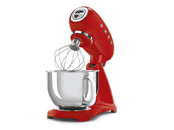SMEG KONYHAI ROBOTGÉP, retro, piros test és talp - Image 3