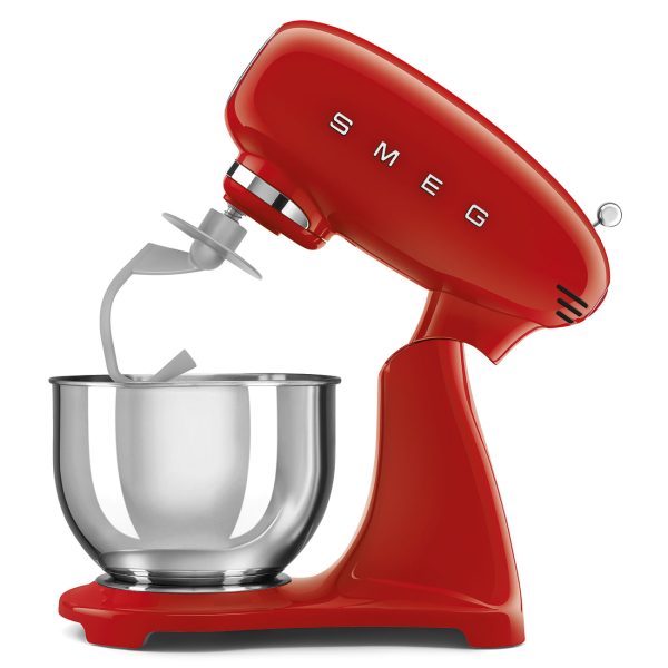 SMEG KONYHAI ROBOTGÉP, retro, piros test és talp - Image 4