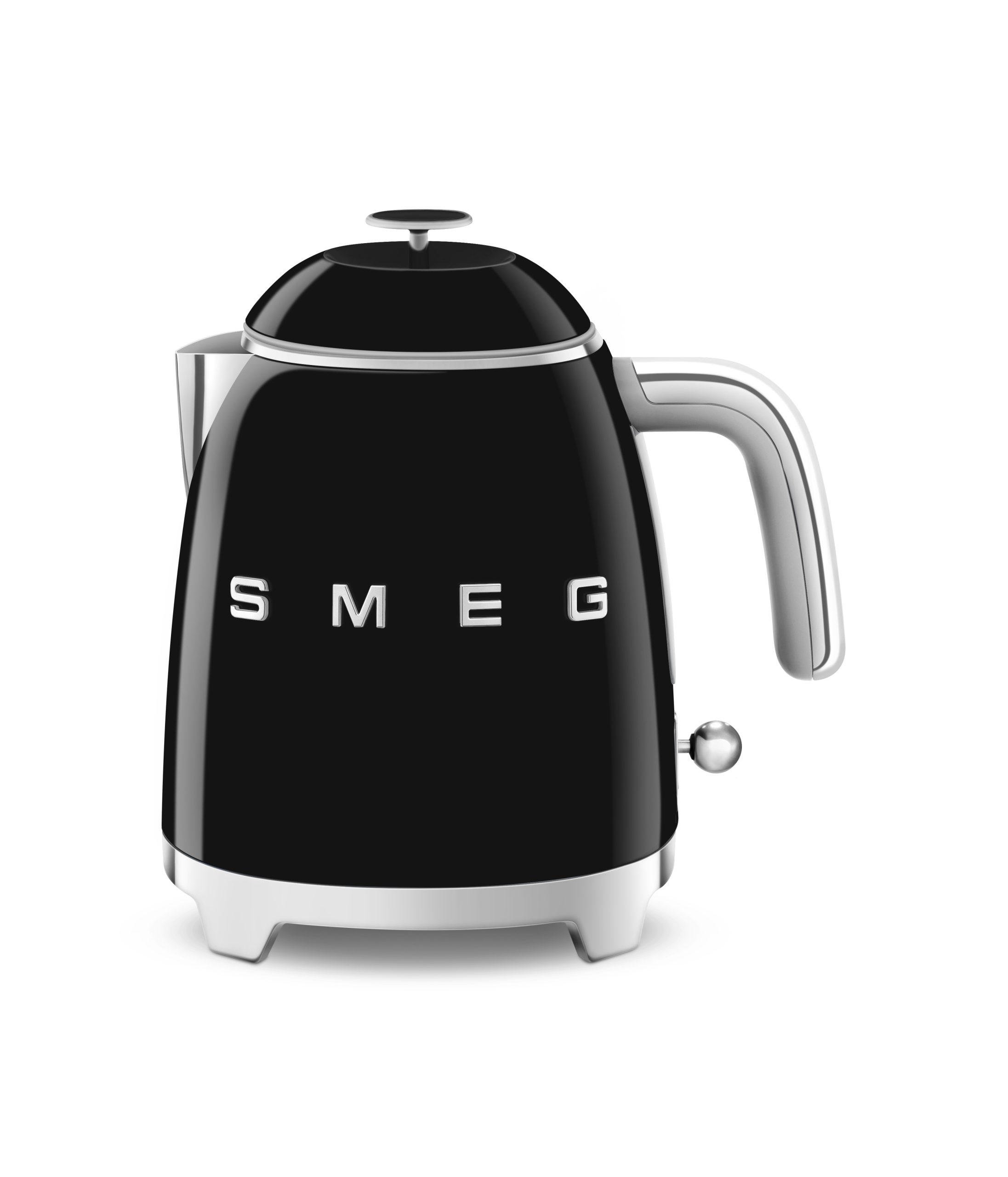 SMEG MINI VÍZFORRALÓ, retro, fekete - KLF05BLEU