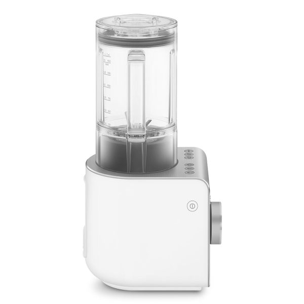 SMEG nagy teljesítményű turmixgép Collezione design, vákuumszivattyú alaptartozék, matt fehér - BLC02WHMEU - Image 5