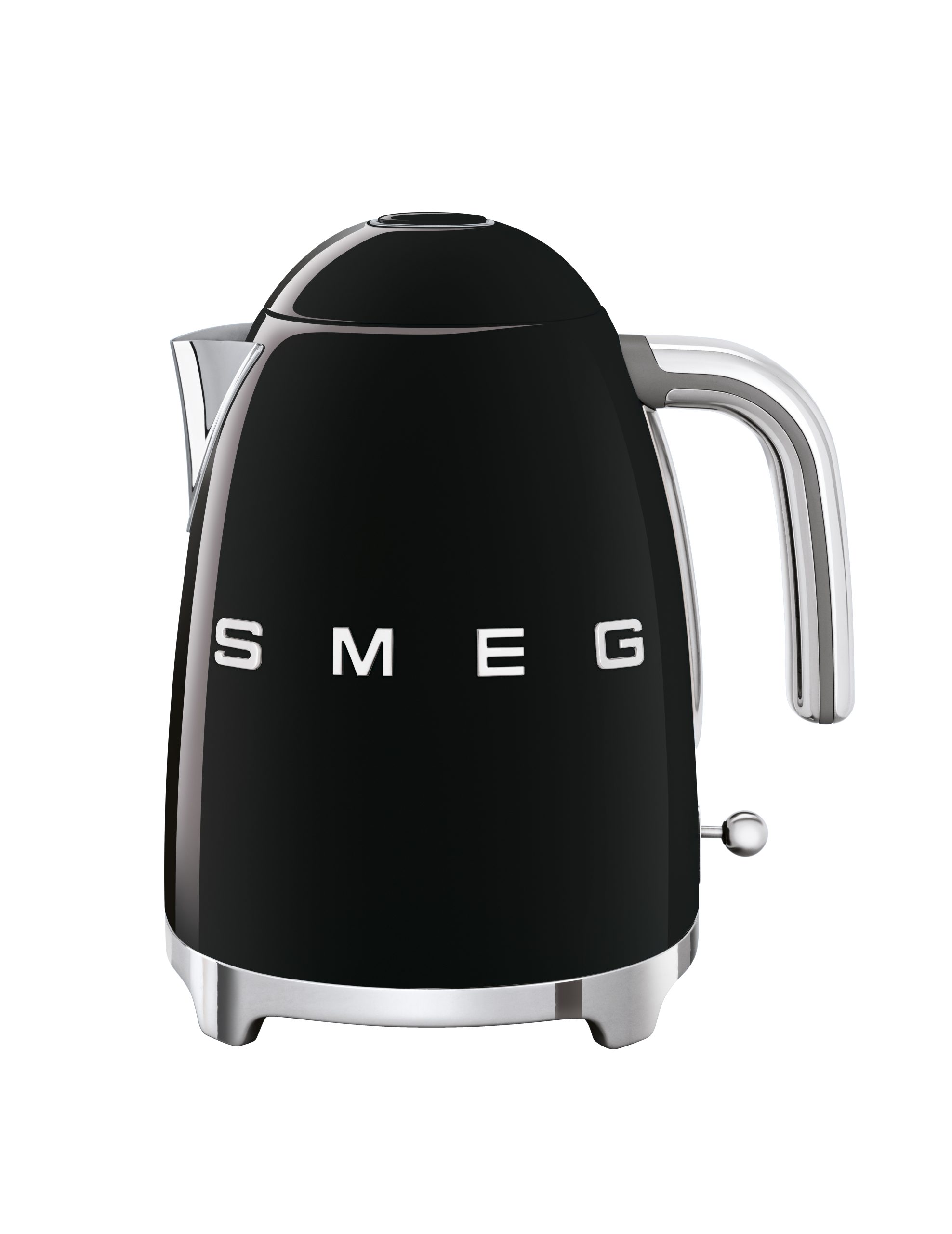 SMEG VÍZFORRALÓ, retro, fekete - KLF03BLEU