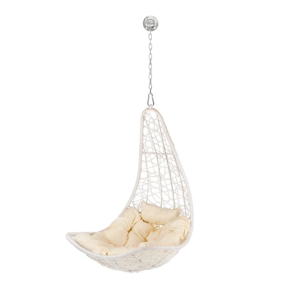 Natal Easy kerti függőfotel fehér rögzítő készlettel fehér - SW-012W-AN-WST-01-AC