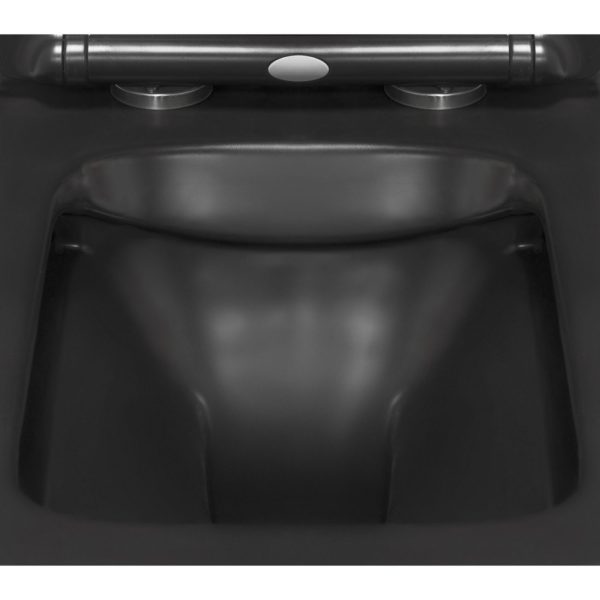 Tinos BLM fekete fali rimless WC - TINOSBLM - Image 3
