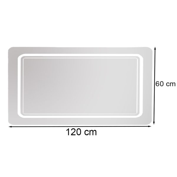 Vid 120 tükör led világítással - Image 4