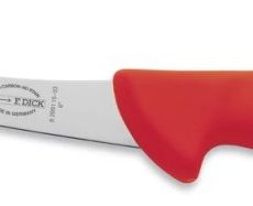 Dick ErgoGrip csontozó (13 cm) íves pengével Piros