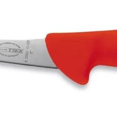 Dick ErgoGrip csontozókés (13 cm) félflexibilis, íves pengével Piros