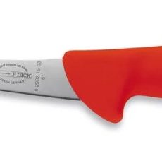 Dick ErgoGrip csontozókés (15 cm) félflexibilis, íves pengével Piros