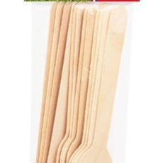 Fa evőeszköz készlet - 12 db (4 villa,4 kanál, 4 kés) - Image 2