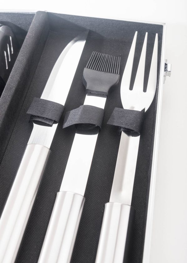 G21 grillező eszközkészlet 5 db, alumínium bőrönd - Image 5