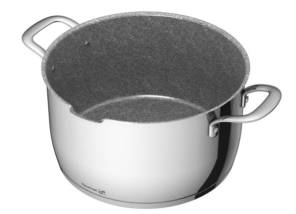 G21 Gourmet Miracle 28 cm átmérőjű főzőedény, rozsdamentes acél/greblon - Image 6