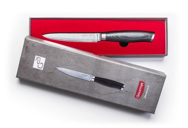 G21 Gourmet Damascus kés, 13 cm - Image 2