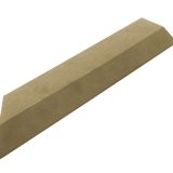 G21 Cumaru átvezető profil a WPC burkolócsempékhez, 38,5 x 7,5 cm sarok (bal) - Image 2