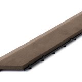 G21 Indiai teak átvezető profil a WPC burkolócsempékhez, 38,5 x 7,5 cm sarok (jobb) - Image 3