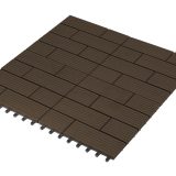 G21 Samoa WPC burkolócsempe indiai teak színben 2,3 x 30 x 30 cm - Image 2