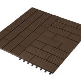 G21 Samoa WPC burkolócsempe indiai teak színben 2,3 x 30 x 30 cm - Image 3