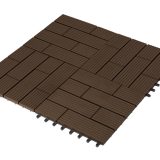G21 Samoa WPC burkolócsempe indiai teak színben 2,3 x 30 x 30 cm - Image 4