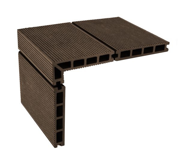 G21 kültéri padlóburkolat 2,5 x 14 x 300 cm, Indiai teak szín, WPC anyag - Image 4