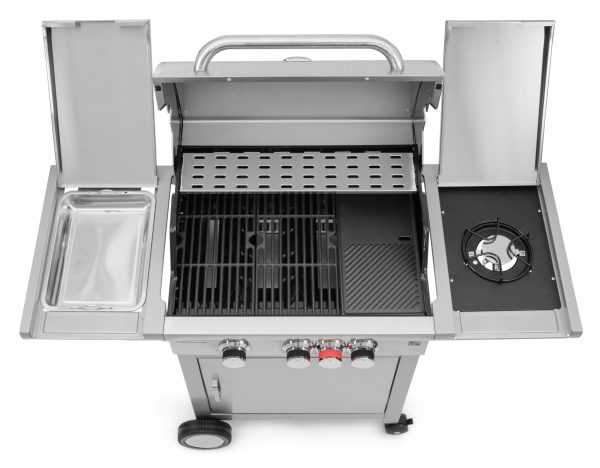 G21 California BBQ Premium line gázgrill, 4 égőfej + ajándék nyomáscsökkentő - Image 6
