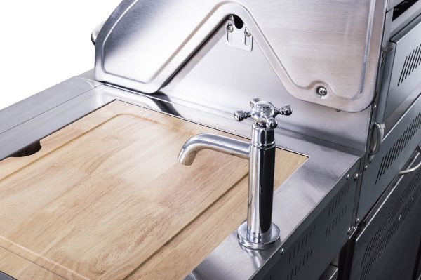 G21 Arizona gázgrill, BBQ Premium Line konyha 6 égőfej + ajándék nyomáscsökkentő - Image 5