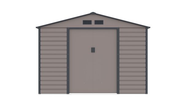 G21 GAH 706 - kerti fém ház, 277 x 255 cm, szürke - Image 2