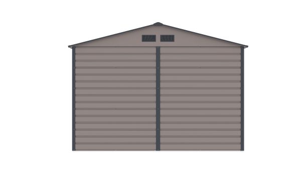 G21 GAH 884 - kerti fém ház, 277 x 319 cm, szürke - Image 4
