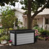 Keter Denali DuoTech 380L kerti box szürke - Image 2