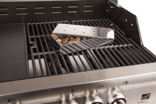 G21 grillező eszköz - füstölő doboz, rozsdamentes acél - Image 8