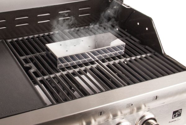 G21 grillező eszköz - füstölő doboz, rozsdamentes acél - Image 9