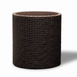 Keter Cylinder M virágcserép, barna
