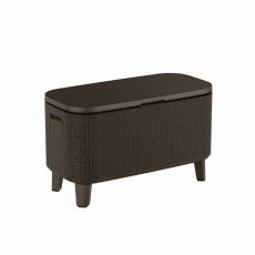 Keter Bevy Bar Cool kerti asztal, barna rattan