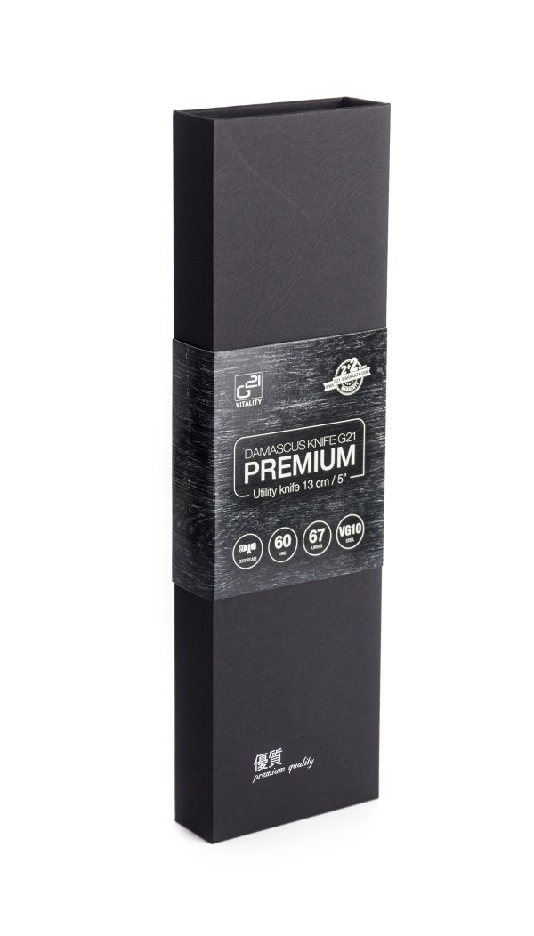 G21 Damascus Premium kés, 13 cm - Image 2